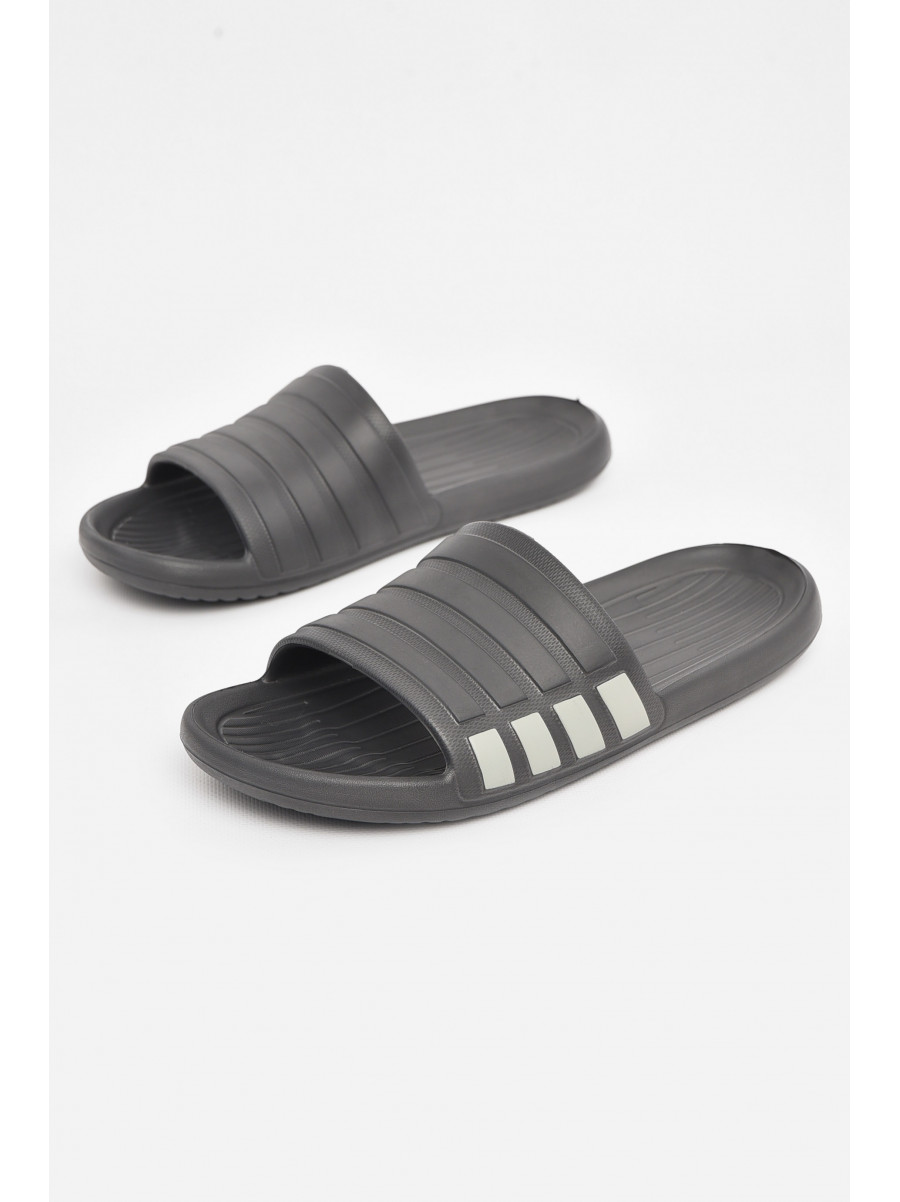 Шлепанцы мужские пена темно-серого цвета L-140 210894C
