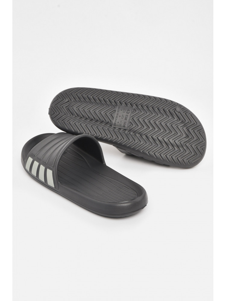 Шлепанцы мужские пена темно-серого цвета L-140 210894C