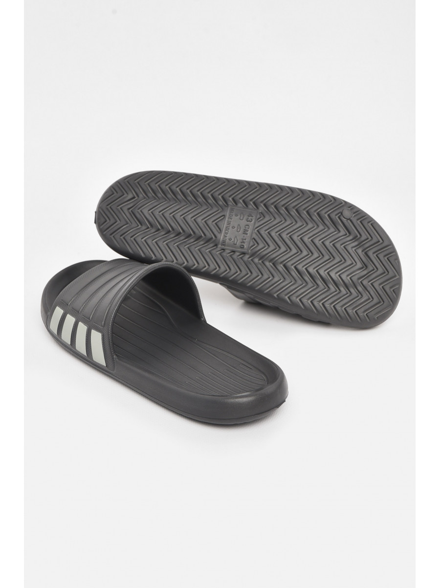 Шлепанцы мужские пена темно-серого цвета L-140 210894C