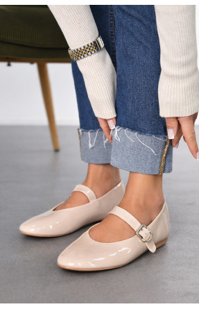 Балетки женские светло-бежевого цвета W 953-28 210895C