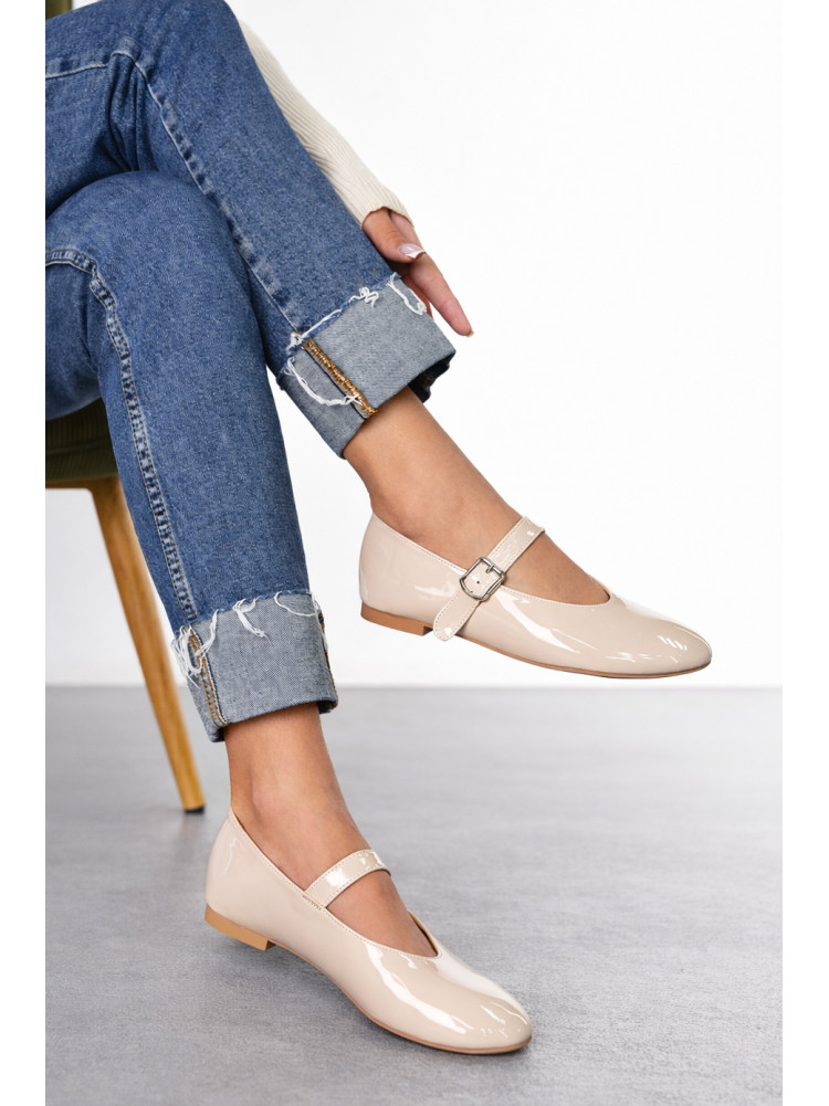 Балетки женские светло-бежевого цвета W 953-28 210895C