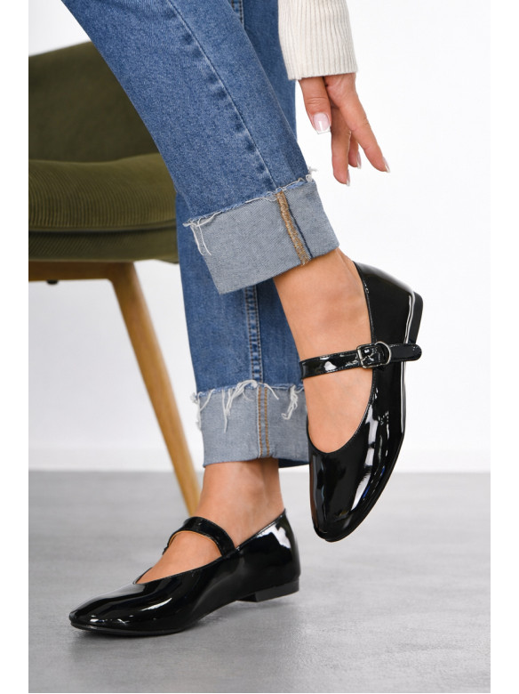 Балетки женские черного цвета W 953-27 210906C