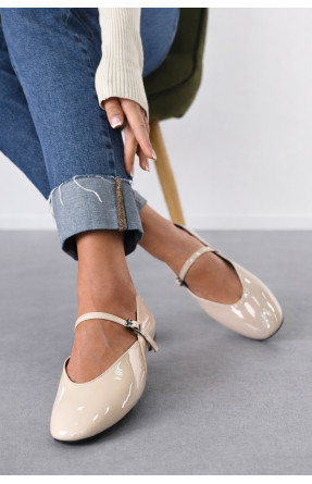 Балетки женские светло-бежевого цвета W 953-18 210908C