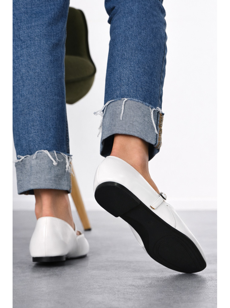 Балетки женские белого цвета W 953-13 210911C