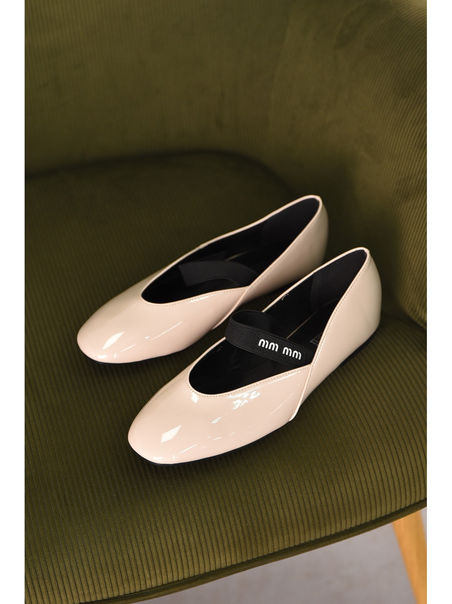 Балетки женские светло-бежевого цвета W 953-8 210912C