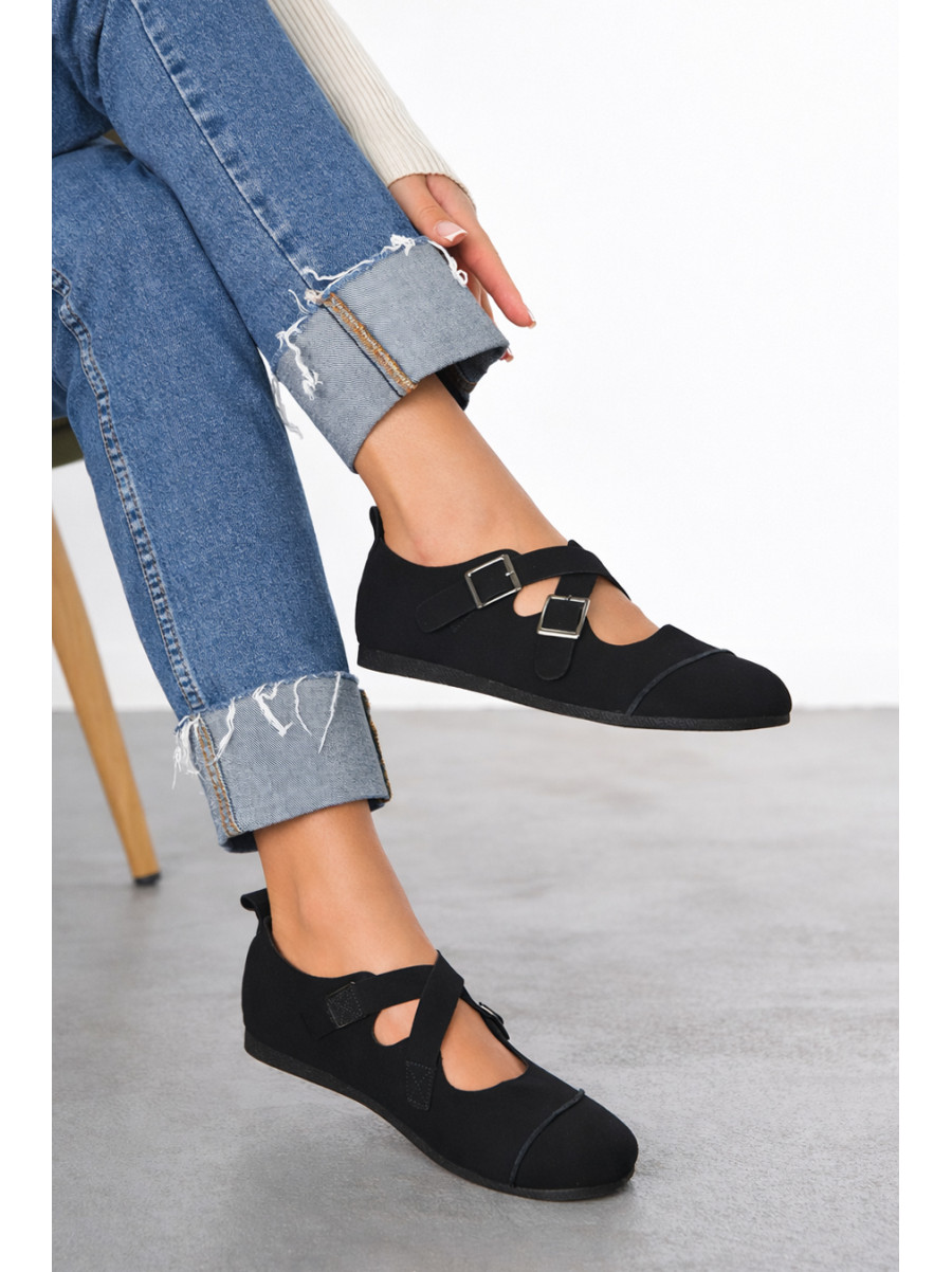 Балетки женские черного цвета D913-1 210913C