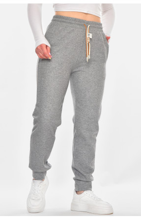 Спортивные штаны женские серого цвета 9654-4 210915C