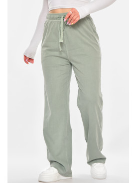 Штани жіночі однотонні м'ятного кольору A4062 210918C