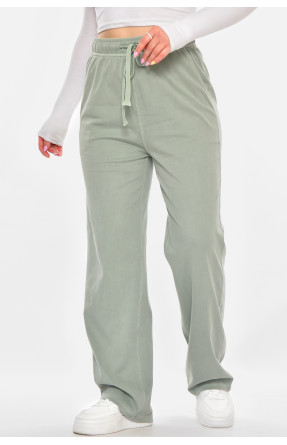 Штаны женские однотонные мятного цвета A4062 210918C