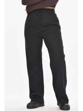 Штаны женские однотонные черного цвета A4062 210922C