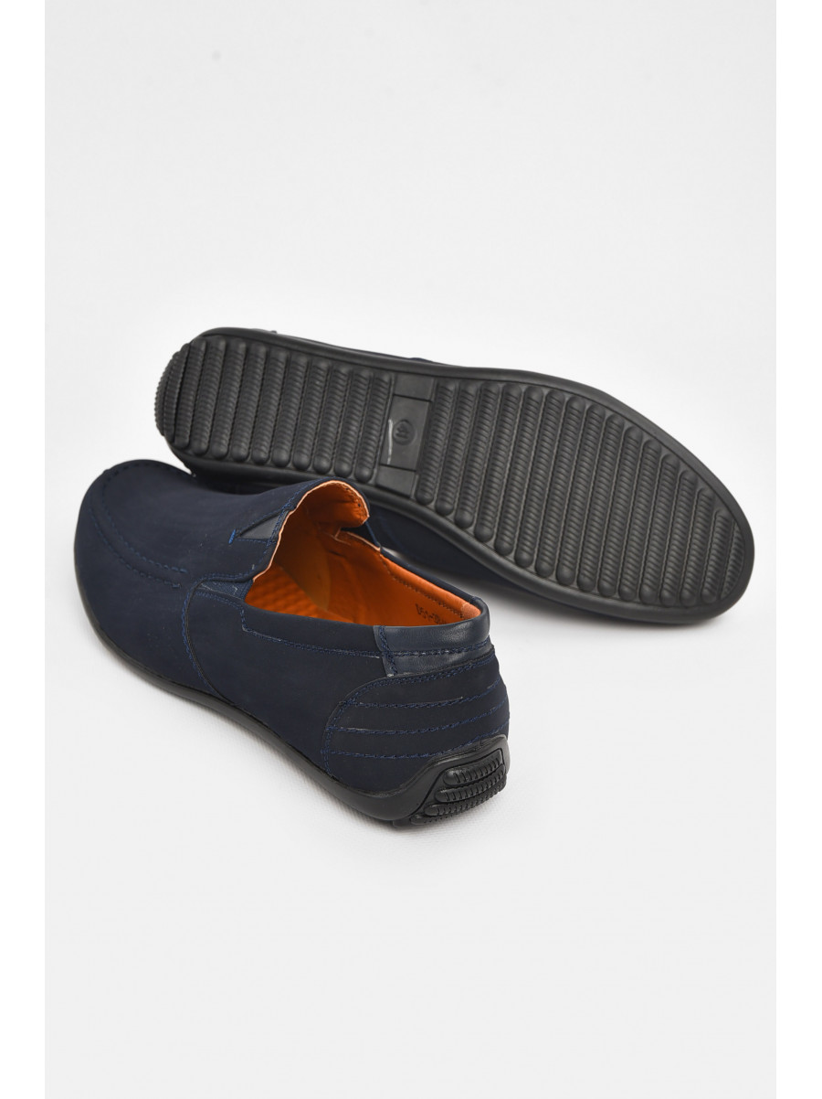 Мокасины мужские темно-синего цвета D51-3B 210946C