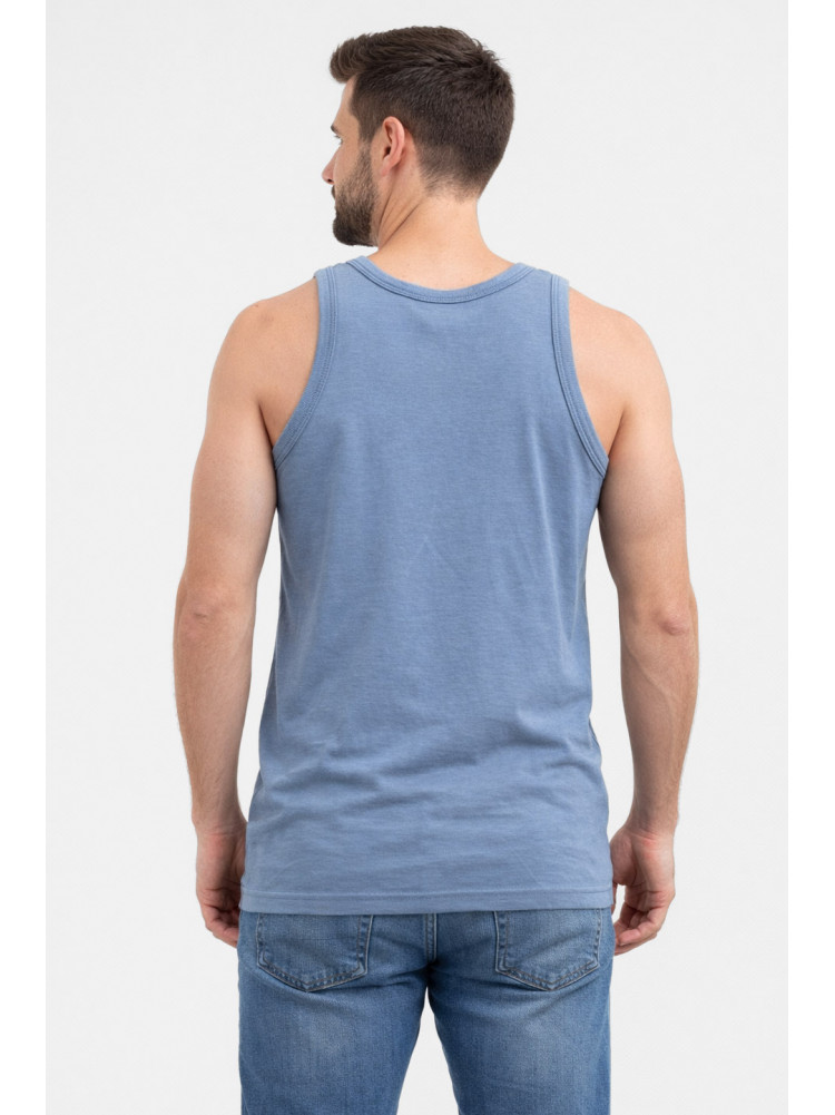 Майка мужская однотонная серого цвета 210963C