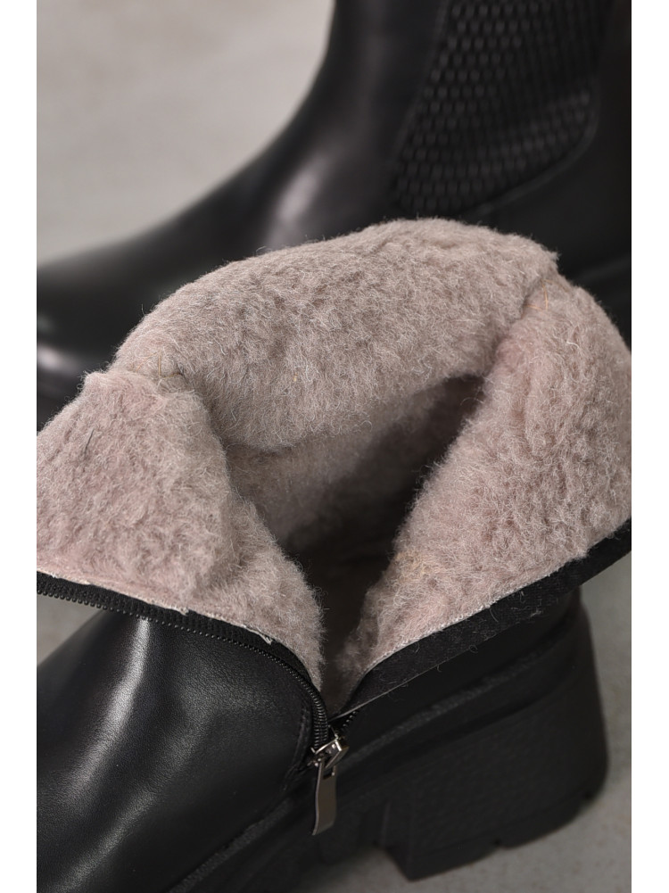 Ботинки женские зимние черного цвета 3151 210977C