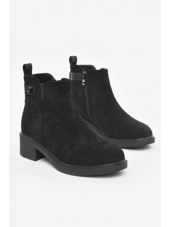 Ботинки женские зимние черного цвета 2668 210978C