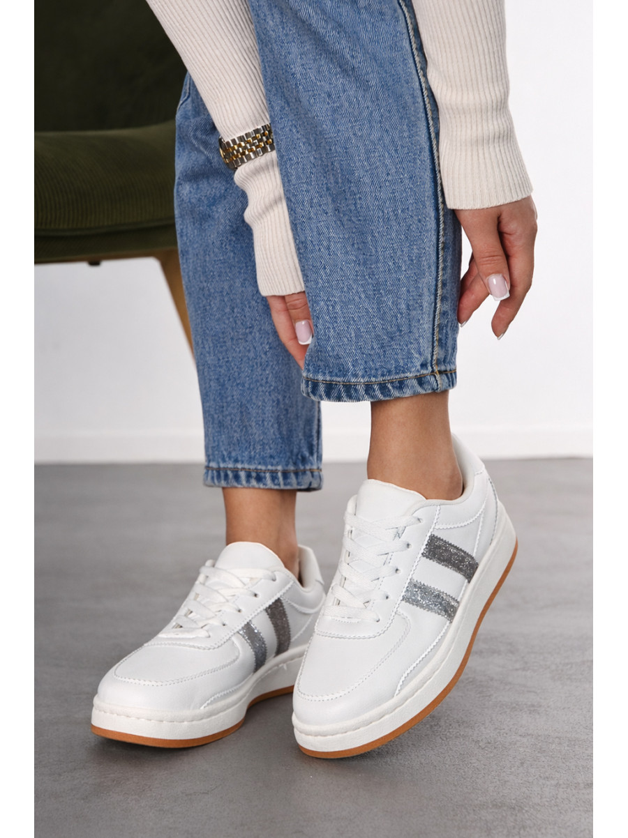 Кроссовки женские белого цвета 2025-6-2 210980C