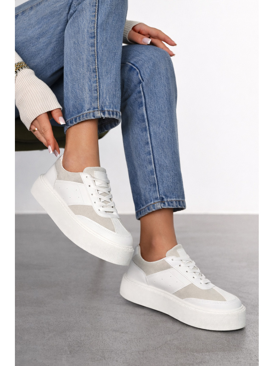 Кроссовки женские белого цвета 2024-26-2 210982C