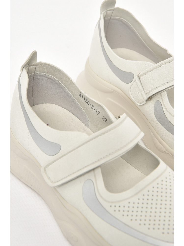 Сандалии женские молочного цвета 31150-5-17 210987C