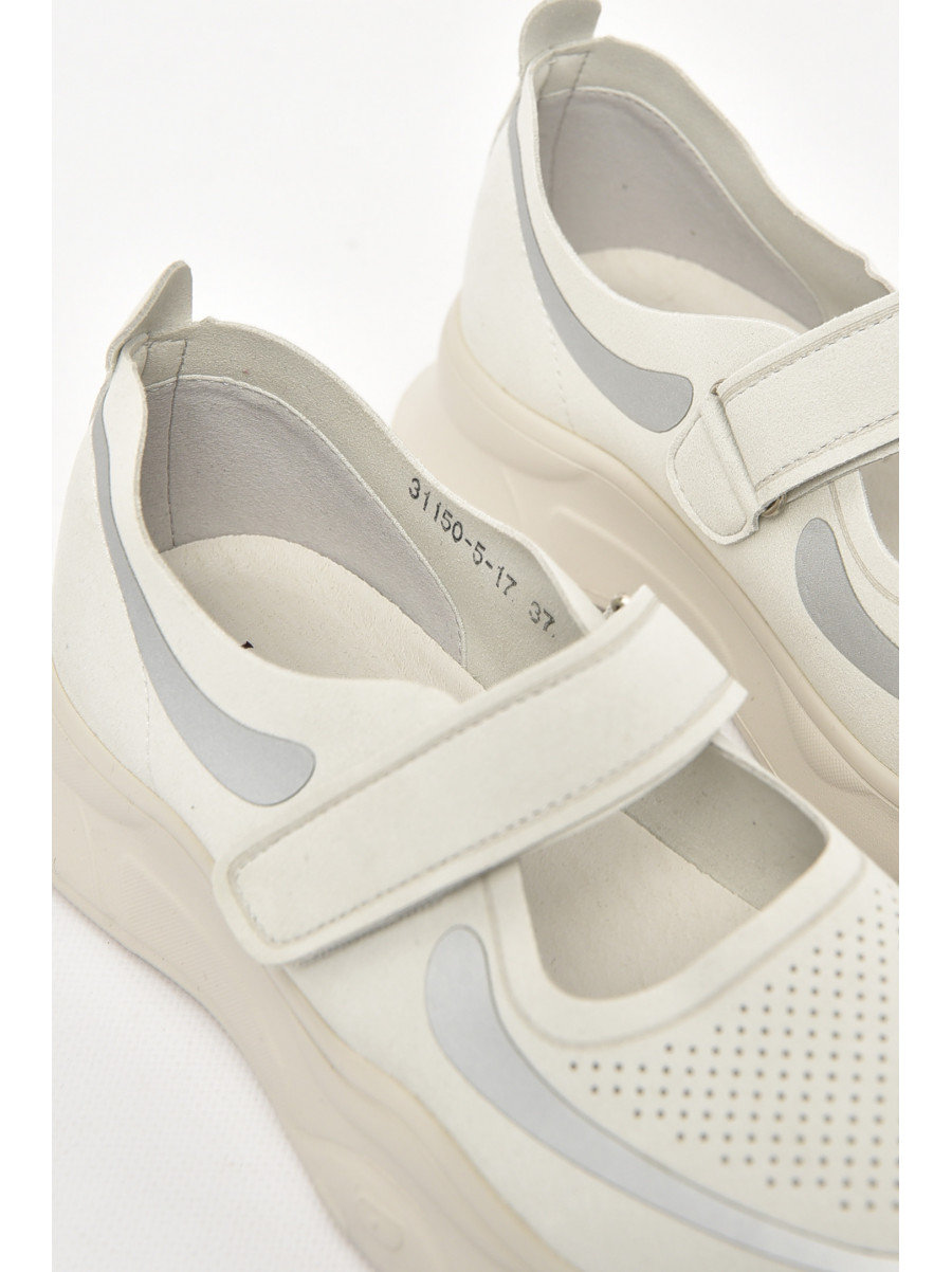 Сандалии женские молочного цвета 31150-5-17 210987C