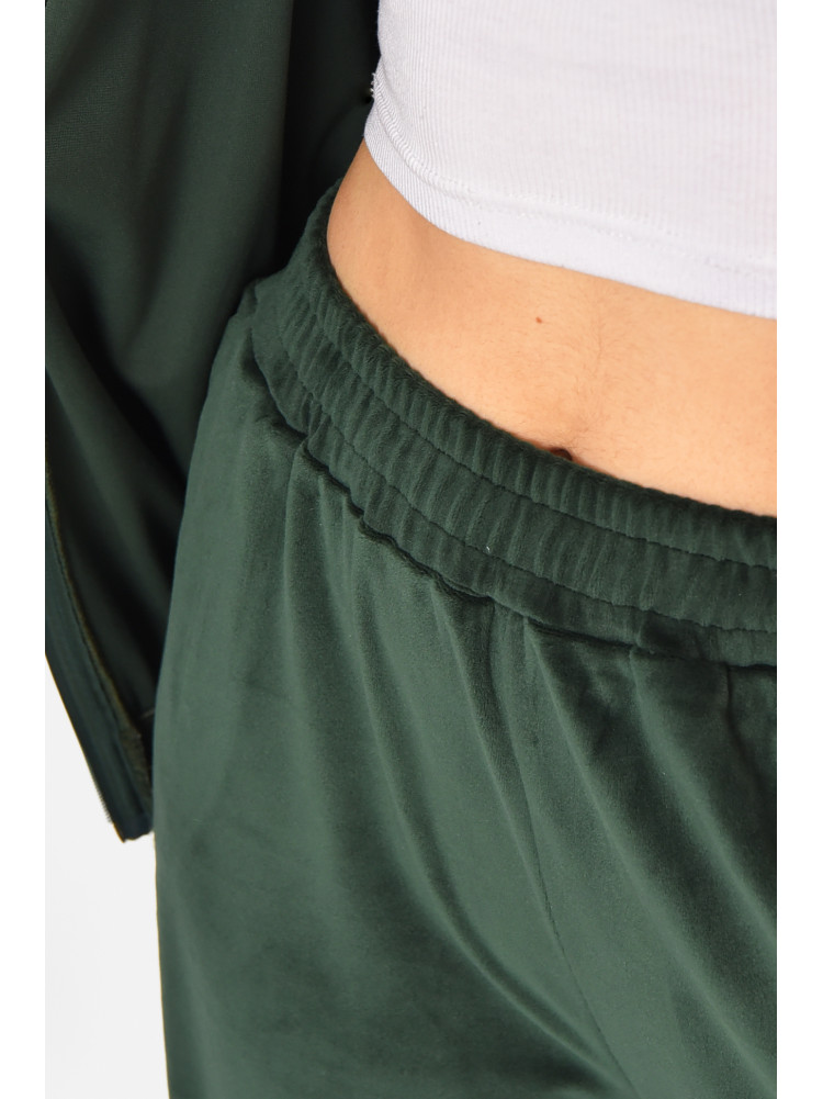 Спортивный костюм женский зеленого цвета 1053 210993C