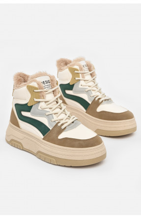 Кроссовки женские разноцветные зима 2024-5-4 210998C