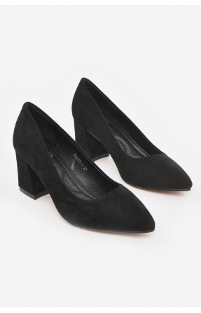 Туфли женские черного цвета 2025-1 211001C