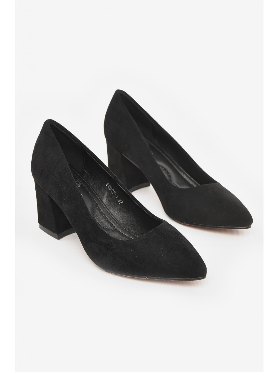 Туфли женские черного цвета 2025-1 211001C