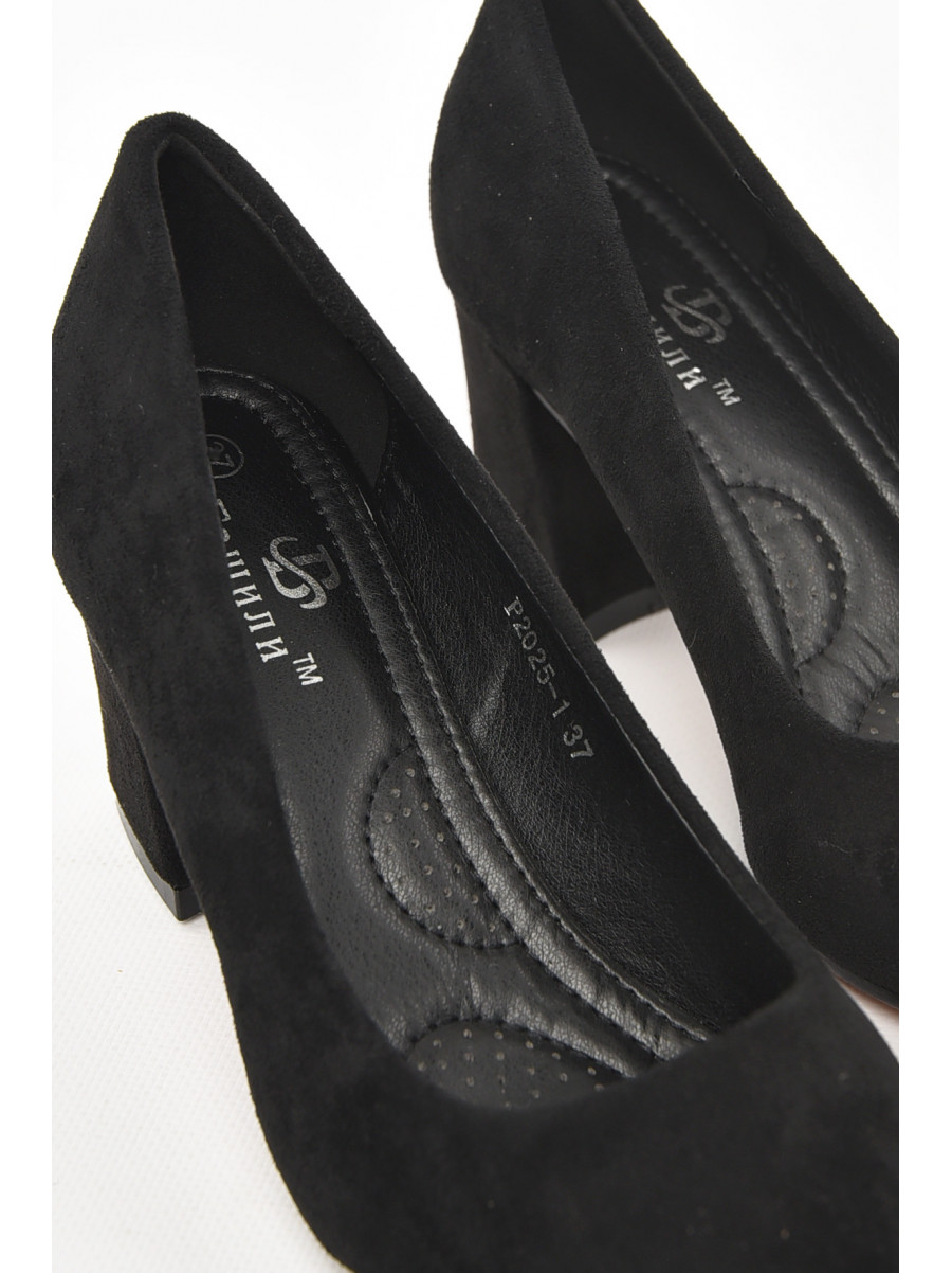 Туфли женские черного цвета 2025-1 211001C