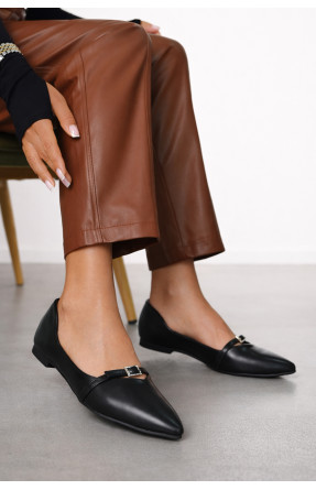 Балетки женские черного цвета W1311-8 211016C