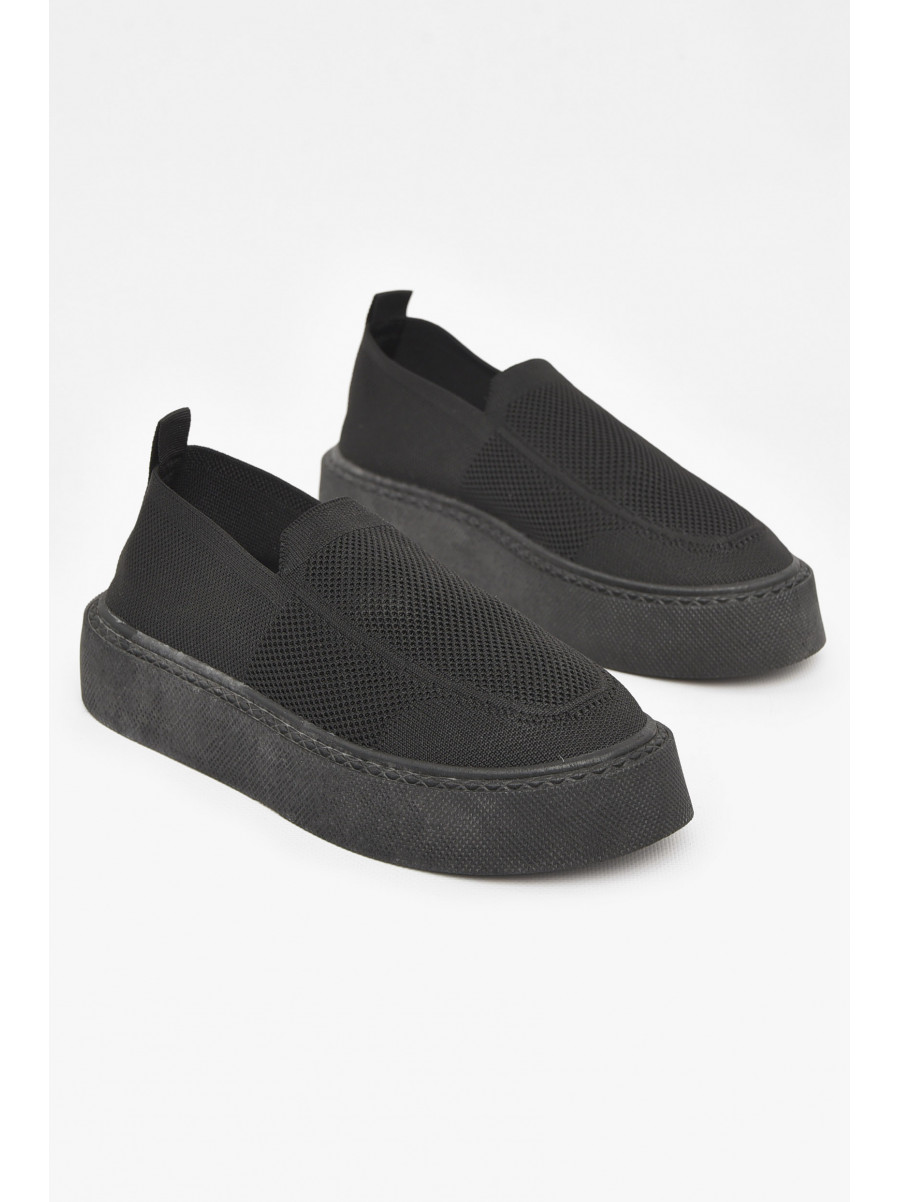 Кроссовки женские черного цвета текстиль 2023-31-1 211019C