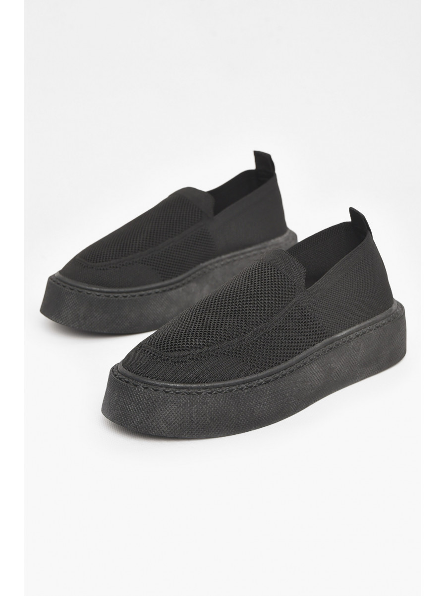 Кроссовки женские черного цвета текстиль 2023-31-1 211019C