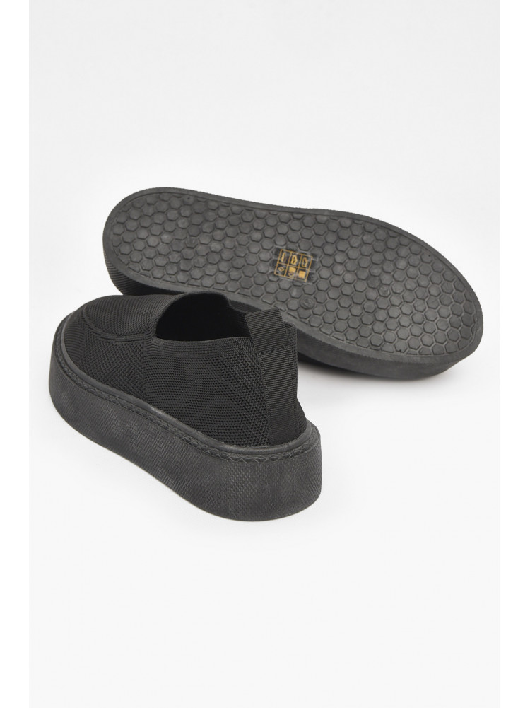 Кроссовки женские черного цвета текстиль 2023-31-1 211019C