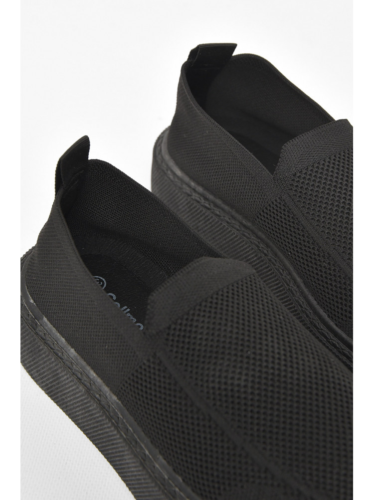 Кроссовки женские черного цвета текстиль 2023-31-1 211019C