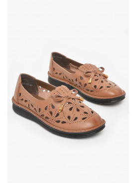 Туфлі жіночі темно-бежевого кольору 3381-11 211023C