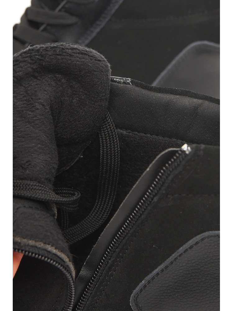 Ботинки женские демисезонные черного цвета 539-7-1 211027C