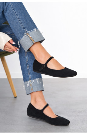 Балетки женские черного цвета 165-20 211031C