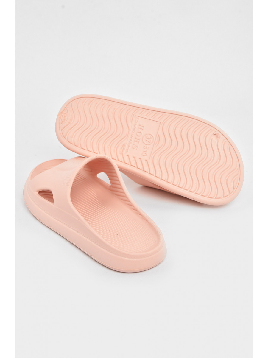 Шльопанці піна жіночі пудрового кольору Уцінка 510 211034C