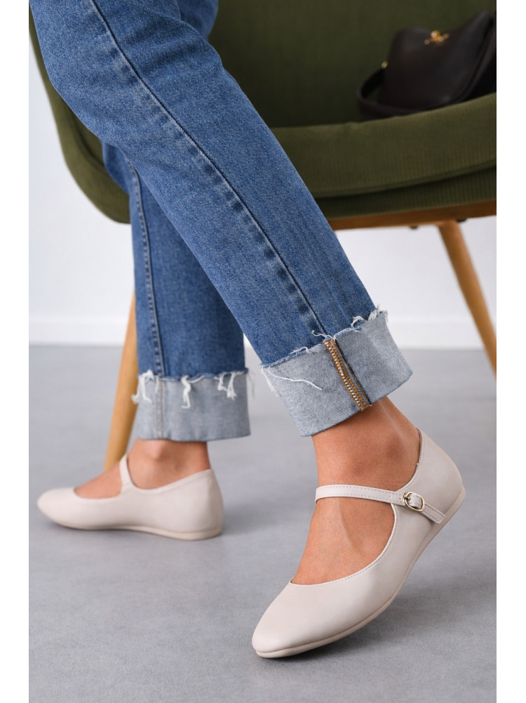 Балетки женские серого цвета 165-9 211035C