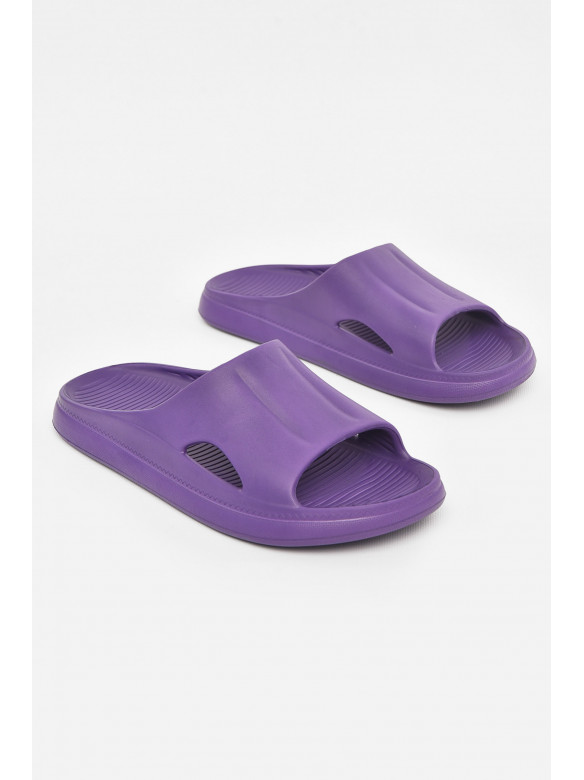 Шльопанці піна жіночі темно-фіолетового кольору Уцінка 510 211041C