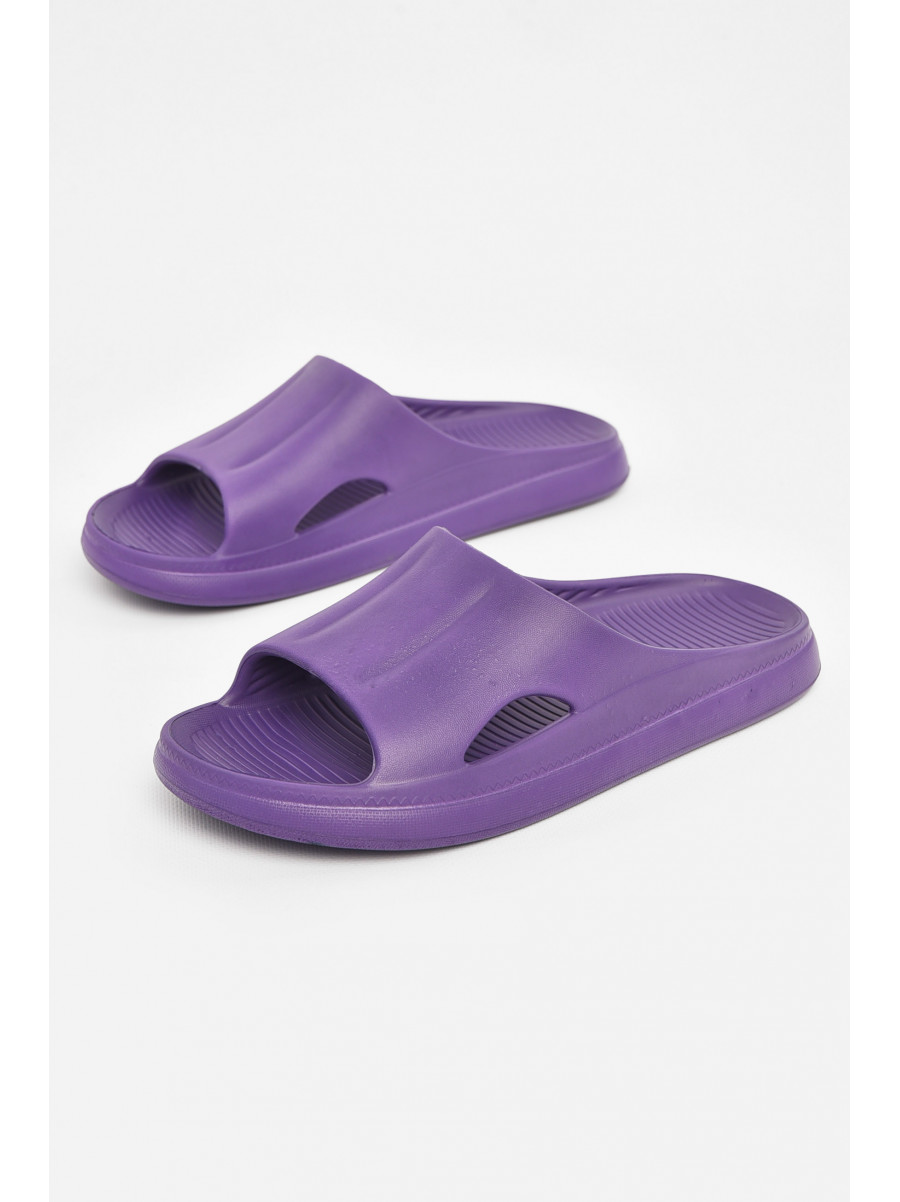 Шльопанці піна жіночі темно-фіолетового кольору Уцінка 510 211041C