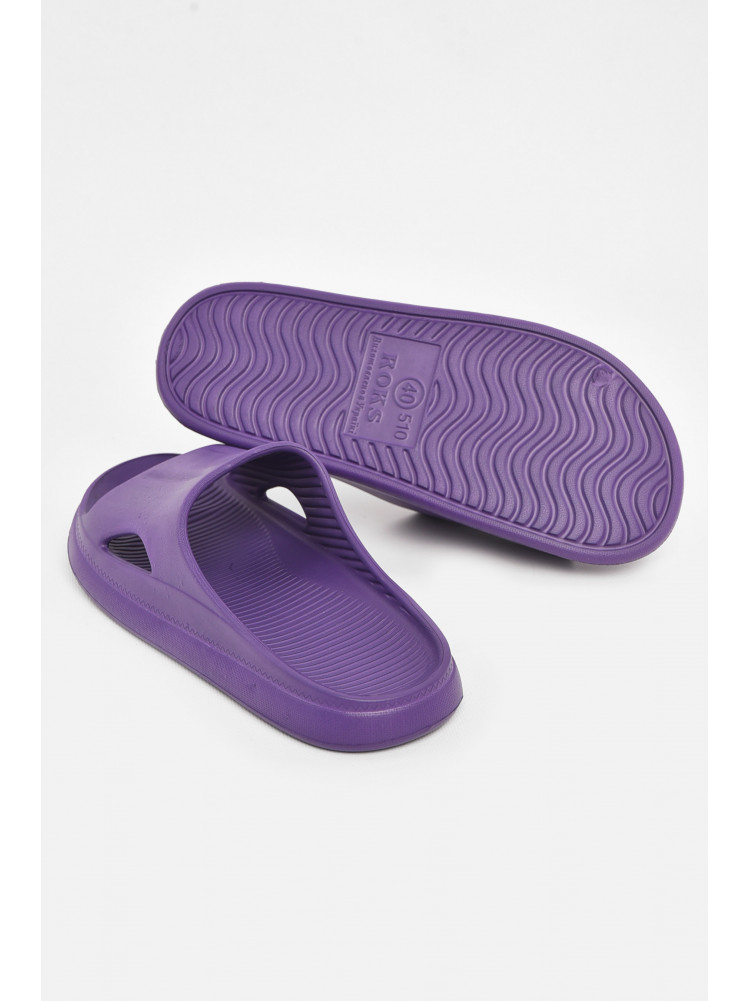 Шльопанці піна жіночі темно-фіолетового кольору Уцінка 510 211041C
