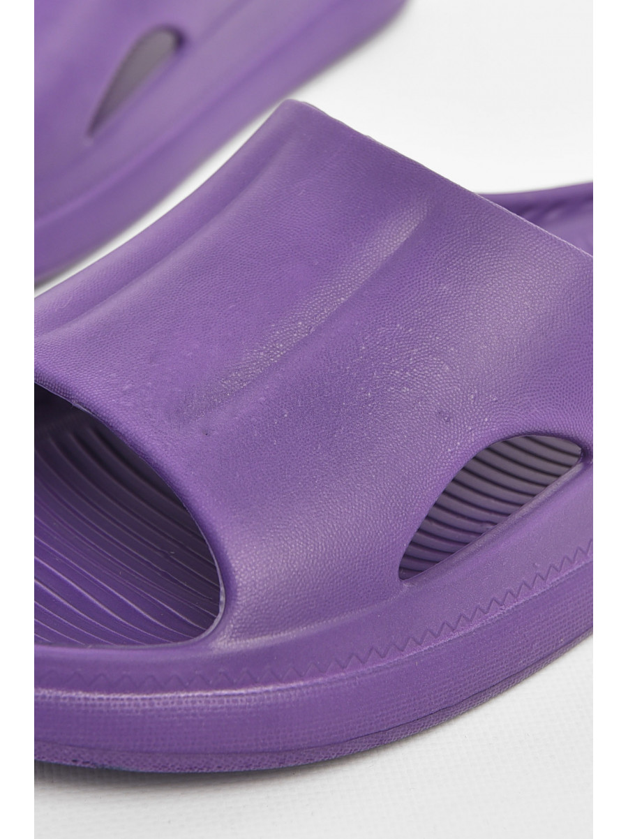 Шльопанці піна жіночі темно-фіолетового кольору Уцінка 510 211041C