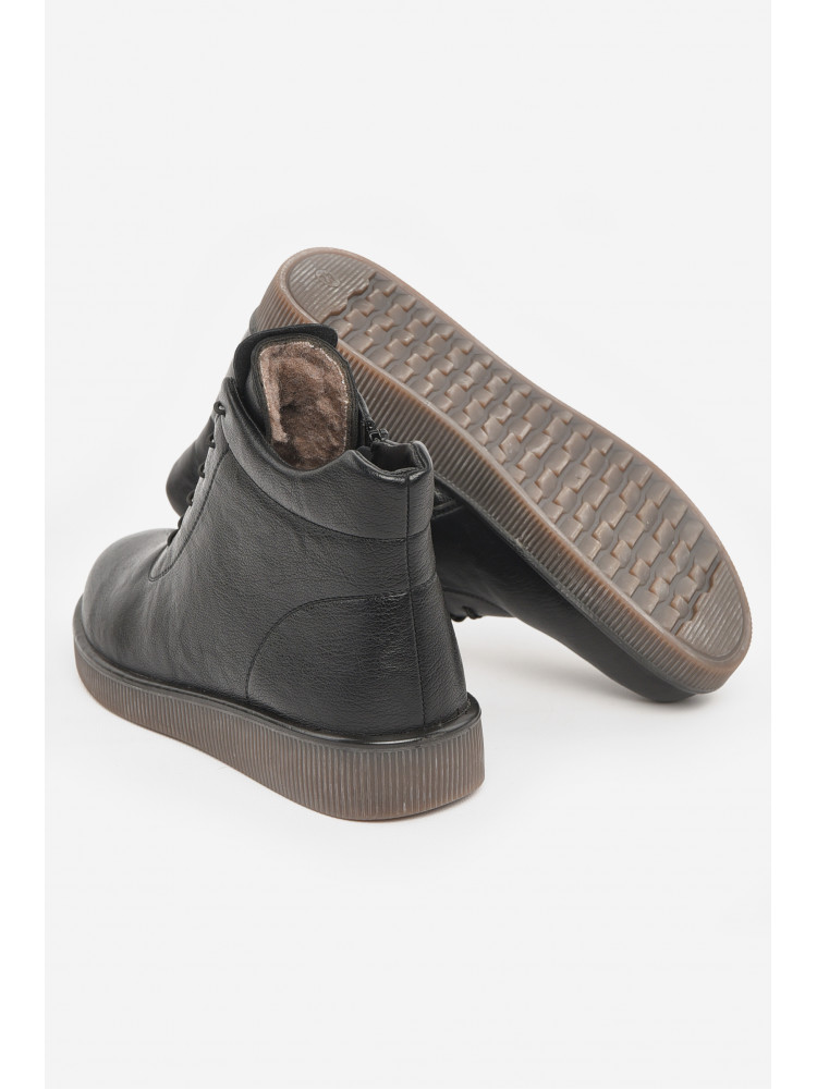 Ботинки женские зимние черного цвета 6803-1 211060C