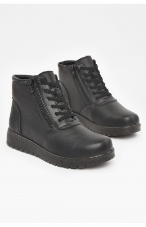 Ботинки женские зимние черного цвета 18-1 211062C