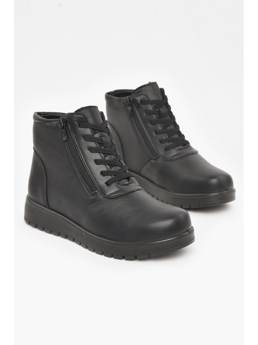 Ботинки женские зимние черного цвета 18-1 211062C