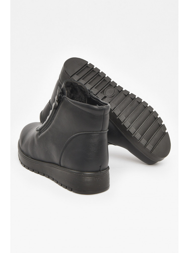 Ботинки женские зимние черного цвета 18-1 211062C