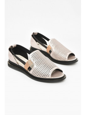 Босоножки женские розового цвета 1751-4 211078C