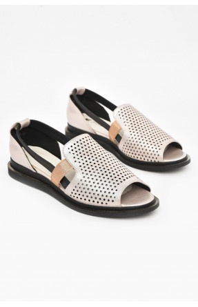 Босоножки женские розового цвета 1751-4 211078C