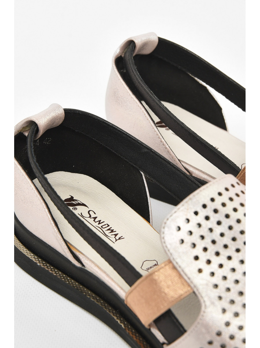 Босоножки женские розового цвета 1751-4 211078C