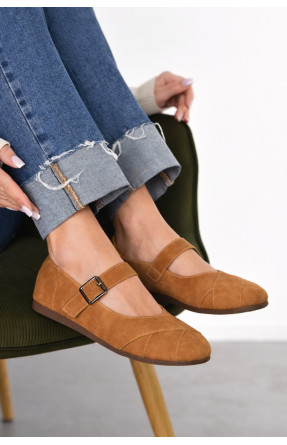 Балетки женские светло-коричневого цвета D915-11 211080C