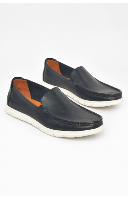 Туфли мужские синего цвета 747 211083C